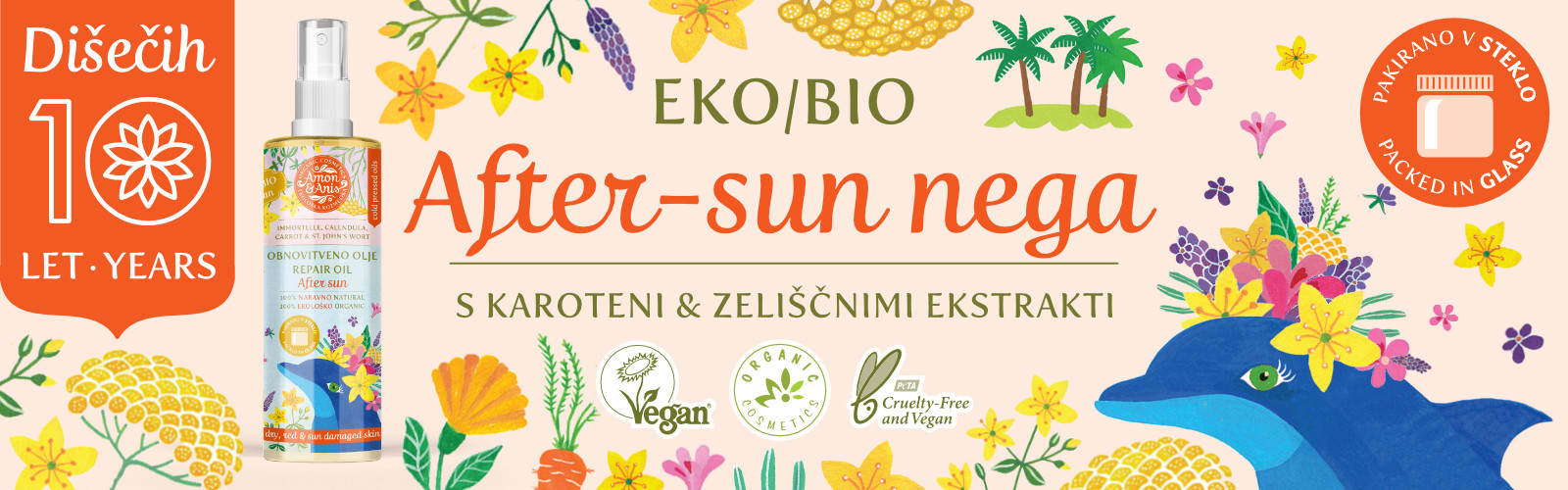 AmonAnis eko-bio naravni after-sun nega