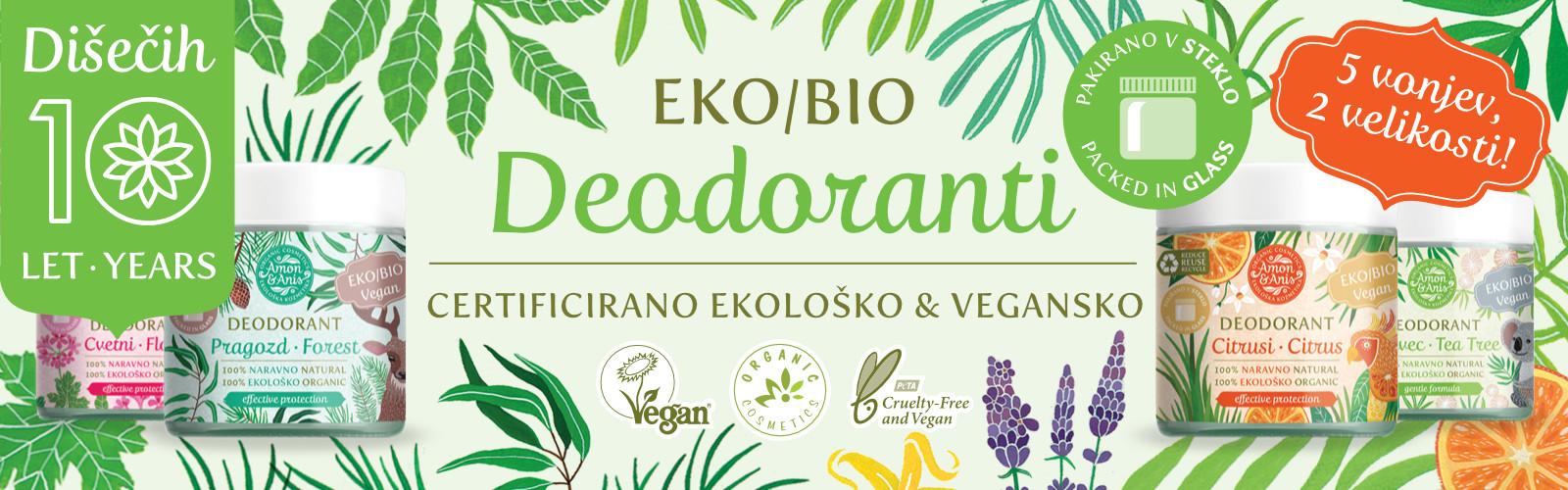 AmonAnis eko-bio naravni deodoranti