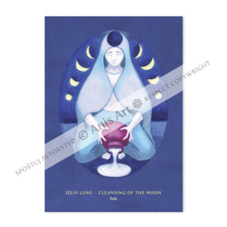 Inspirativna kartica - Izliv lune