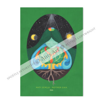 Inspirativna kartica - Mati Zemlja