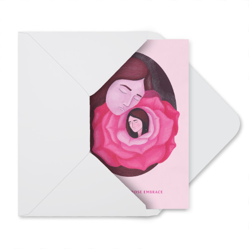 Inspirativna kartica - Objem vrtnice - slika 2