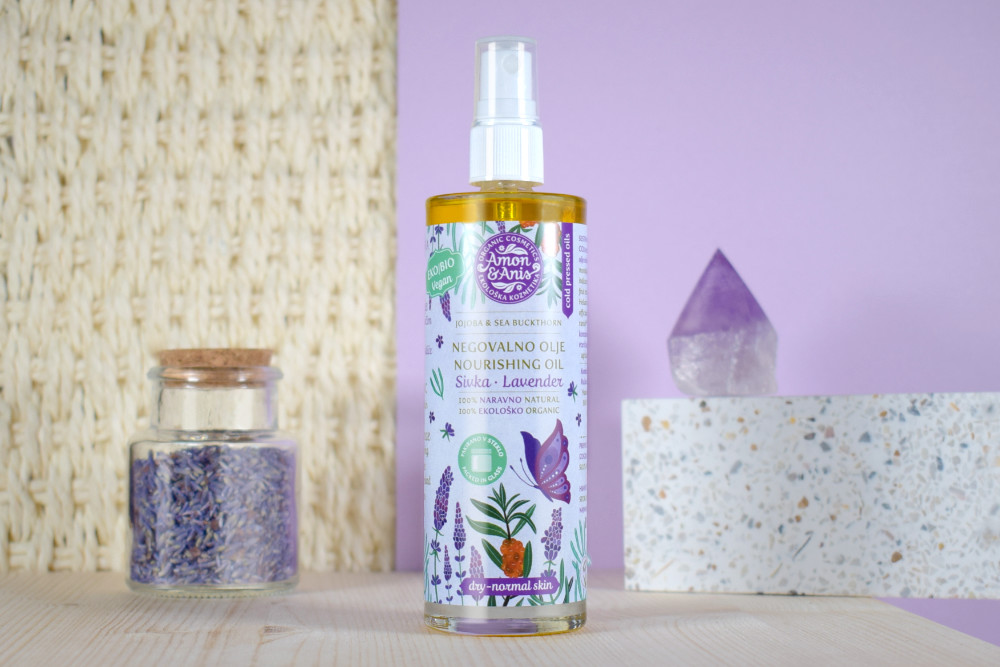 Nourishing Oil Lavender (with jojoba & seabuckthorn) - Image 2