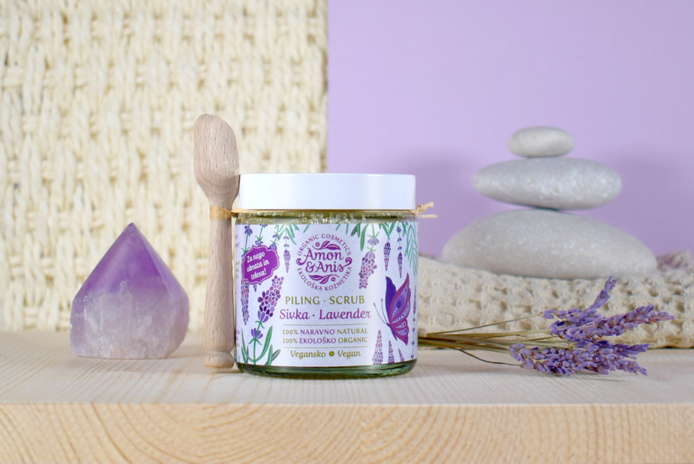 Face & Body Scrub Lavender - Image 2